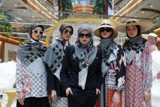 Brand Hijab Indonesia Rilis Koleksi Scarf Palestina