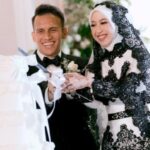 Detail Busana Pernikahan Adiba Khanza dan Egy Maulana Vikri
