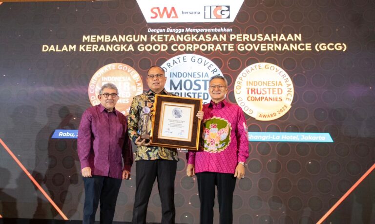 Bank bjb Raih Penghargaan di Ajang CGPI Award 2023