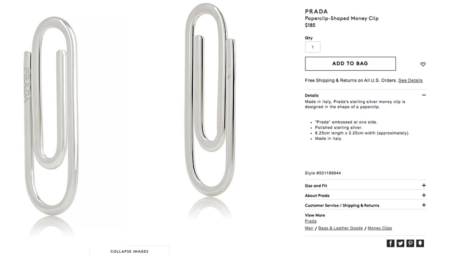 Brand Mewah Jual Produk Nyeleneh, Paper Clip Jutaan Rupiah!