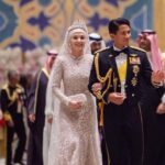 Outfit Keluarga Kerajaan Brunei di Pernikahan Pangeran Mateen
