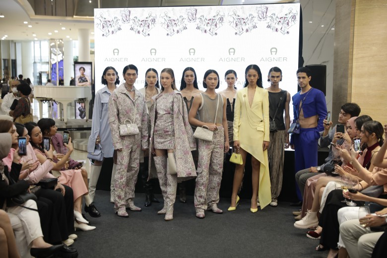 Tas hingga Outfit Cantik Koleksi Aigner Spring/Summer 2024