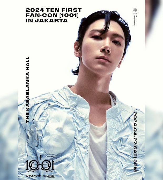 Detail Harga Fancon Solo Perdana Ten WayV '1001' di Jakarta!