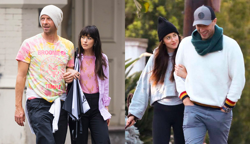 Chris Martin dan Dakota Johnson Sudah Tunangan Sejak Lama