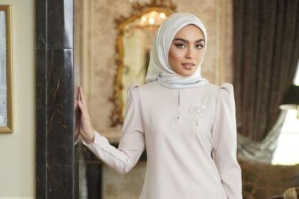 5 Inspirasi Baju Kurung Seleb Malaysia untuk Rayakan Lebaran