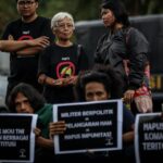 7 Warna Jadi Simbol Perjuangan di Berbagai Aksi Massa