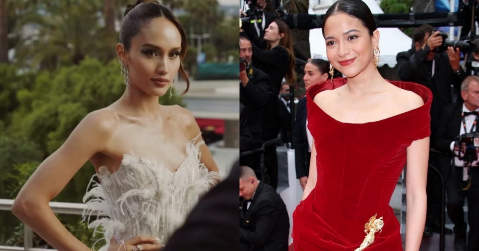 Detail Gaya Cinta Laura & Putri Marino di Cannes Film Festival