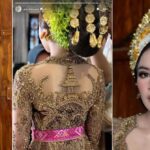 Mengintip Detail Kebaya Mahalini di Upacara Adat Mepamit