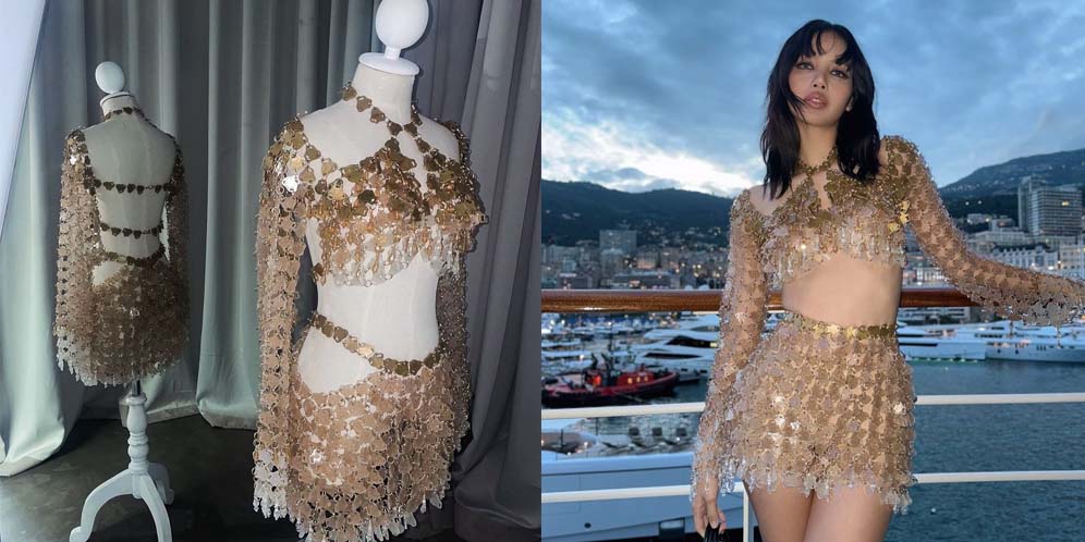 Lisa BLACKPINK Kenakan Outfit dari Tutup Botol di F1 Monaco GP