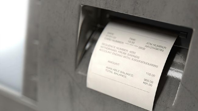 Bisakah Terjadi Penyalahgunaan pada Struk ATM?