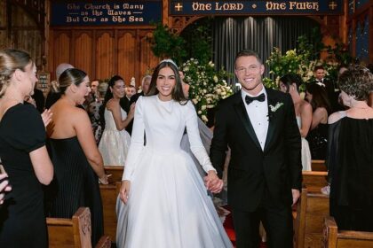 Gaun Penikahan Olivia Culpo yang Minimalis dan Sederhana