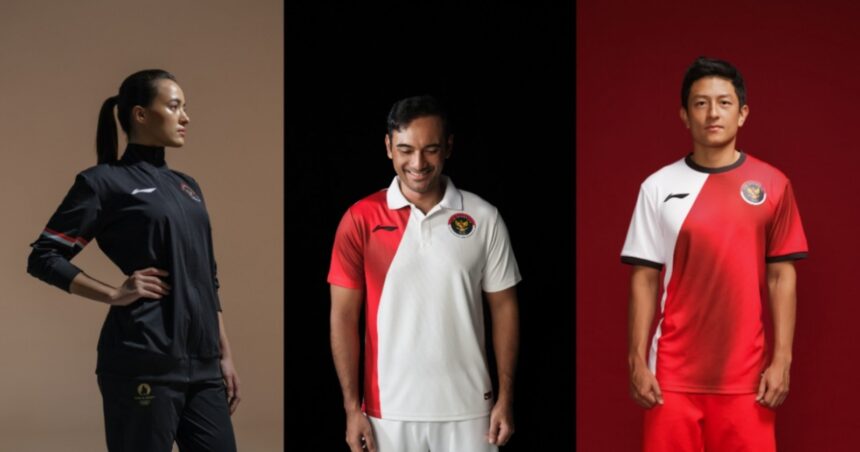 Intip Jersey Tim Indonesia untuk Olimpiade Paris 2024