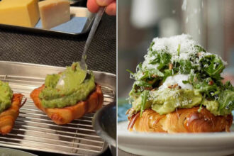 Mengenal Croast, Paduan Croissant dan Toast Topping Alpukat