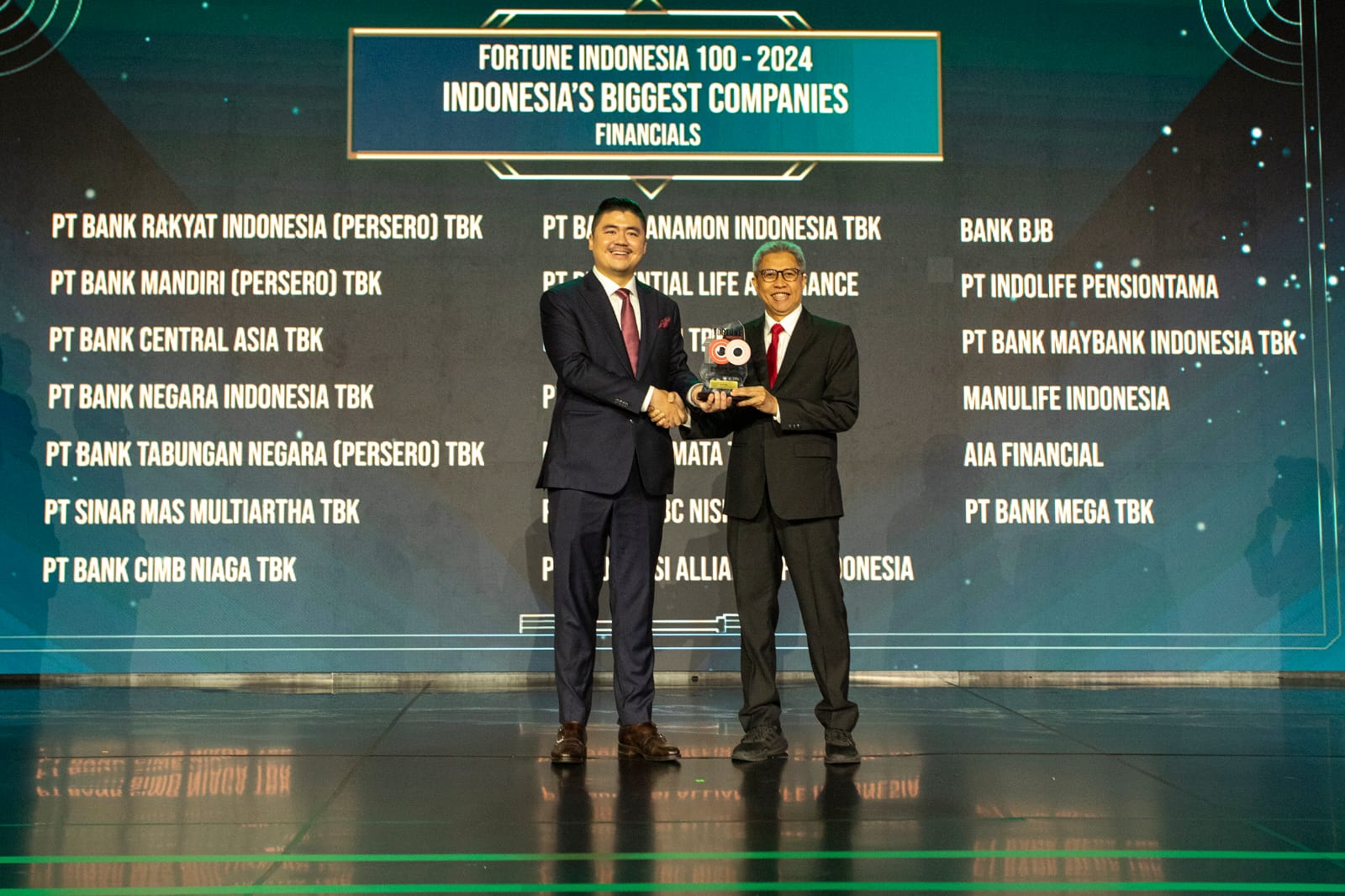 Mampu Perkuat Kinerja Bisnis,bank bjb Raih Penghargaan IDN Fortune 100