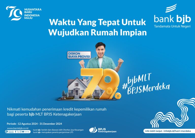 bank bjb Beri Kemudahan Bagi Debitur yang Ingin Ajukan Kredit Melalui Bjb MLT BPJS Merdeka