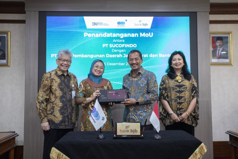 bank bjb dan PT Sucofindo Tandatangani Nota Kesepahaman untuk Pemanfaatan Produk dan Layanan Bersama